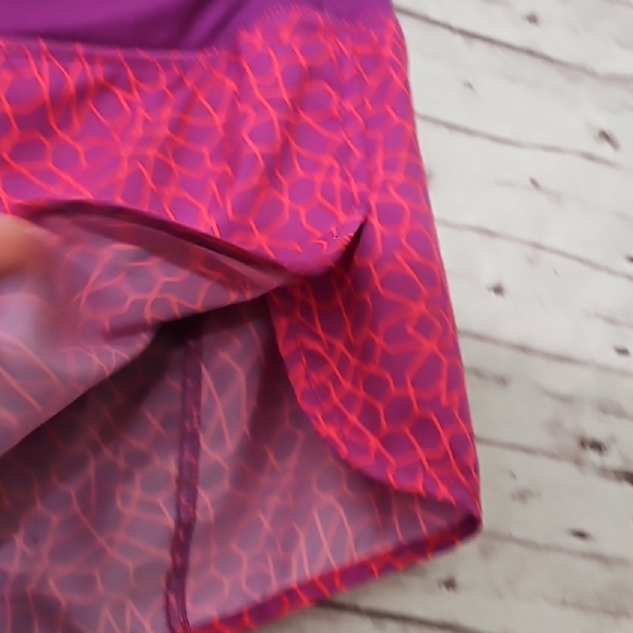 Nike Purple and Pink Athletic Shorts - Picture 7 of 9
